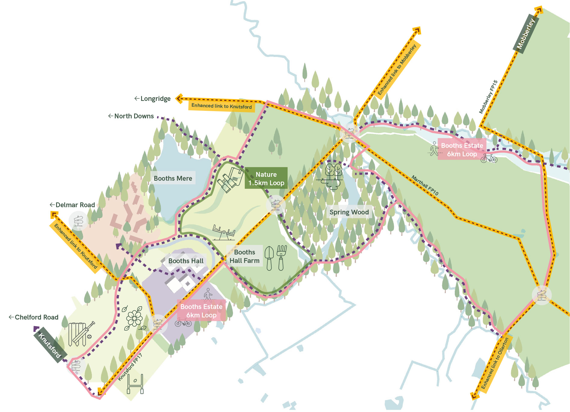 An Enhanced Permissive Path Network plan